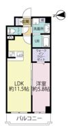 エルグランド二日市の間取り画像