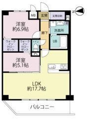 エルグランド二日市の間取り画像