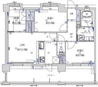 アクタス上山門ツインズの間取り画像