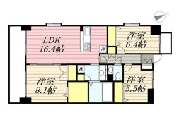 CRESTY藤崎の間取り画像