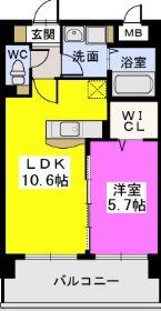アルティメゾン博多の間取り画像