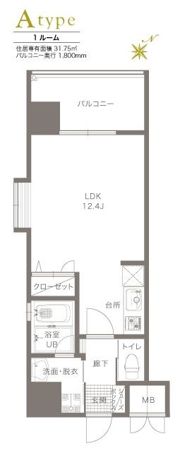 エトゥール山王公園の間取り画像
