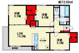 D-ROOM grace（グラース）の間取り画像