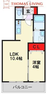 LiveCasa高宮の間取り画像