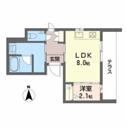 プロキオン大濠の間取り画像