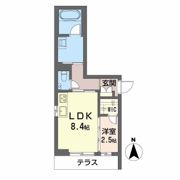 プロキオン大濠の間取り画像