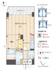 ヴィラ・ハイネス舞鶴の間取り画像
