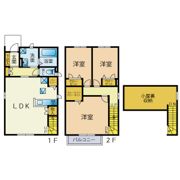 （仮称）M’s Garden NAGAOの間取り画像