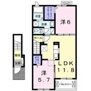 グローヴパークAの間取り画像