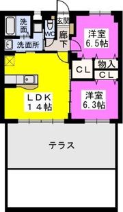 ネオジェラーモIIの間取り画像