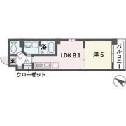 プレジール南山荘の間取り画像