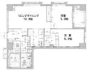 プライマル福岡平尾の間取り画像
