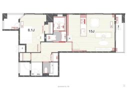 ディー・ウイングタワーの間取り画像