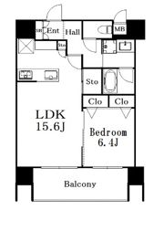 エグゼ博多コンドミニアムの間取り画像