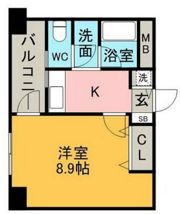 ニューロング博多の間取り画像