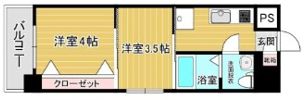 リファレンス博多駅前の間取り画像