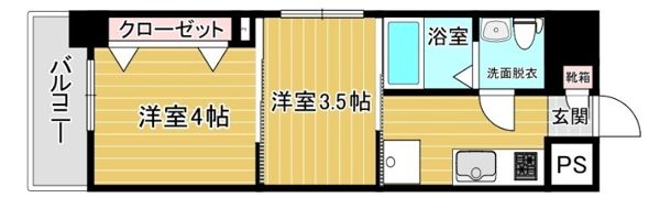 リファレンス博多駅前の間取り画像