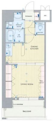 アクアシティ博多サウスステーションの間取り画像