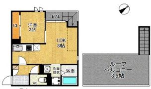 Grandtic Giglio博多の間取り画像