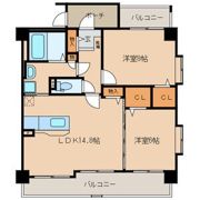 フレアMICHIKOの間取り画像