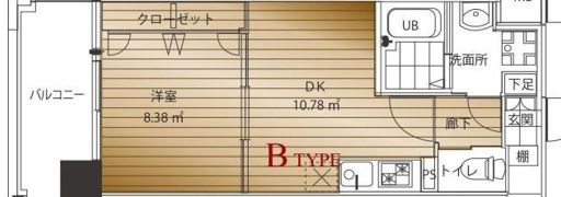 レジデンシャルヒルズ博多サウスの間取り画像