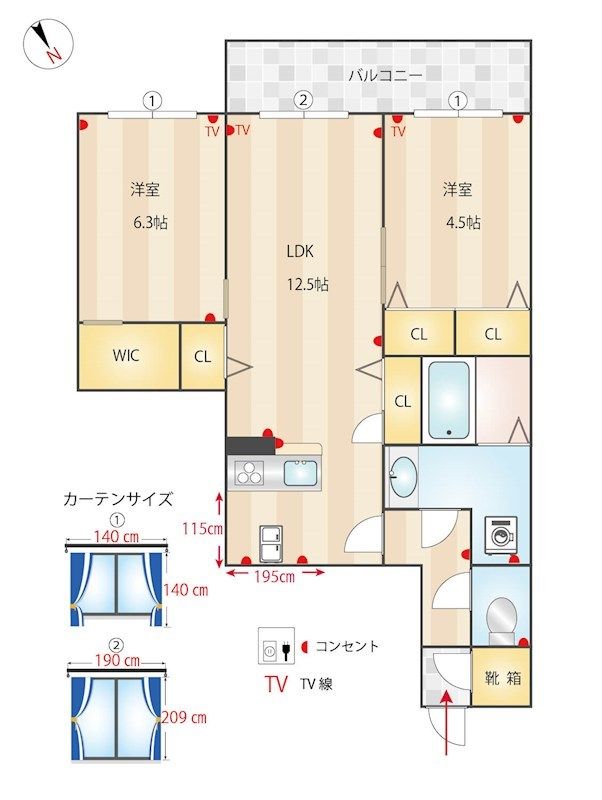 間取図