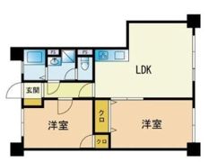 セレス駅南の間取り画像