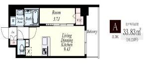 リューデサンテの間取り画像