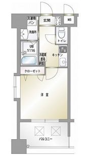 エンクレスト薬院IIIの間取り画像