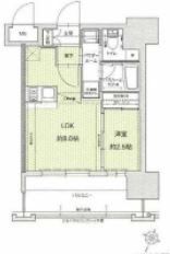 ドゥーエ赤坂の間取り画像