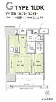 ドゥーエ赤坂の間取り画像