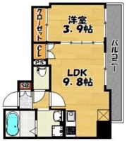 グランパーク県庁前の間取り画像
