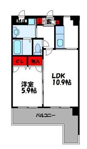 リヴェール志免の間取り画像