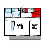 プランドール柚須駅南の間取り画像