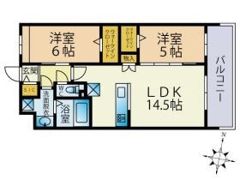 ビーコンヒル田島の間取り画像