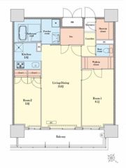 RJRプレシア天神サウスの間取り画像