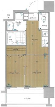 ネストピア平尾駅前の間取り画像