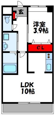 グランドハイム新宮の間取り画像