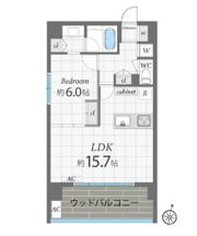 ナビールコート警固の間取り画像