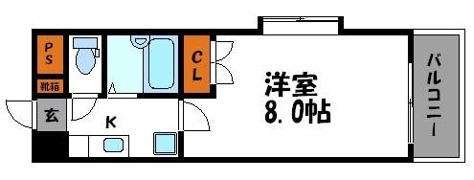 リファレンス薬院の間取り画像