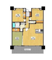 アンピール吉塚の間取り画像