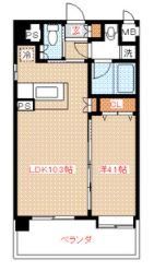 クリムゾン博多IIの間取り画像