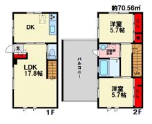 カーザ・デ・武士の間取り画像