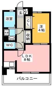 アルティザ博多プレミアの間取り画像