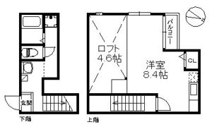 レジアス唐人町の間取り画像