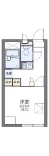 レオパレスResidenceIIの間取り画像