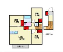 グランデュオ紙小の間取り画像