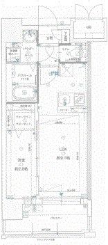 グランフォーレ博多駅プレミアの間取り画像