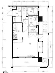 ピュアドームステイツ博多の間取り画像