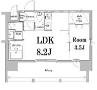 エンクレスト千早の間取り画像